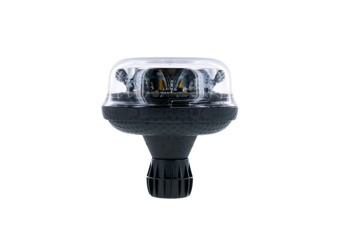 LED Beacon FLEXY AUTOBLOK, 3 functions (rotating, flash, double flash), crystal lens, amber LED